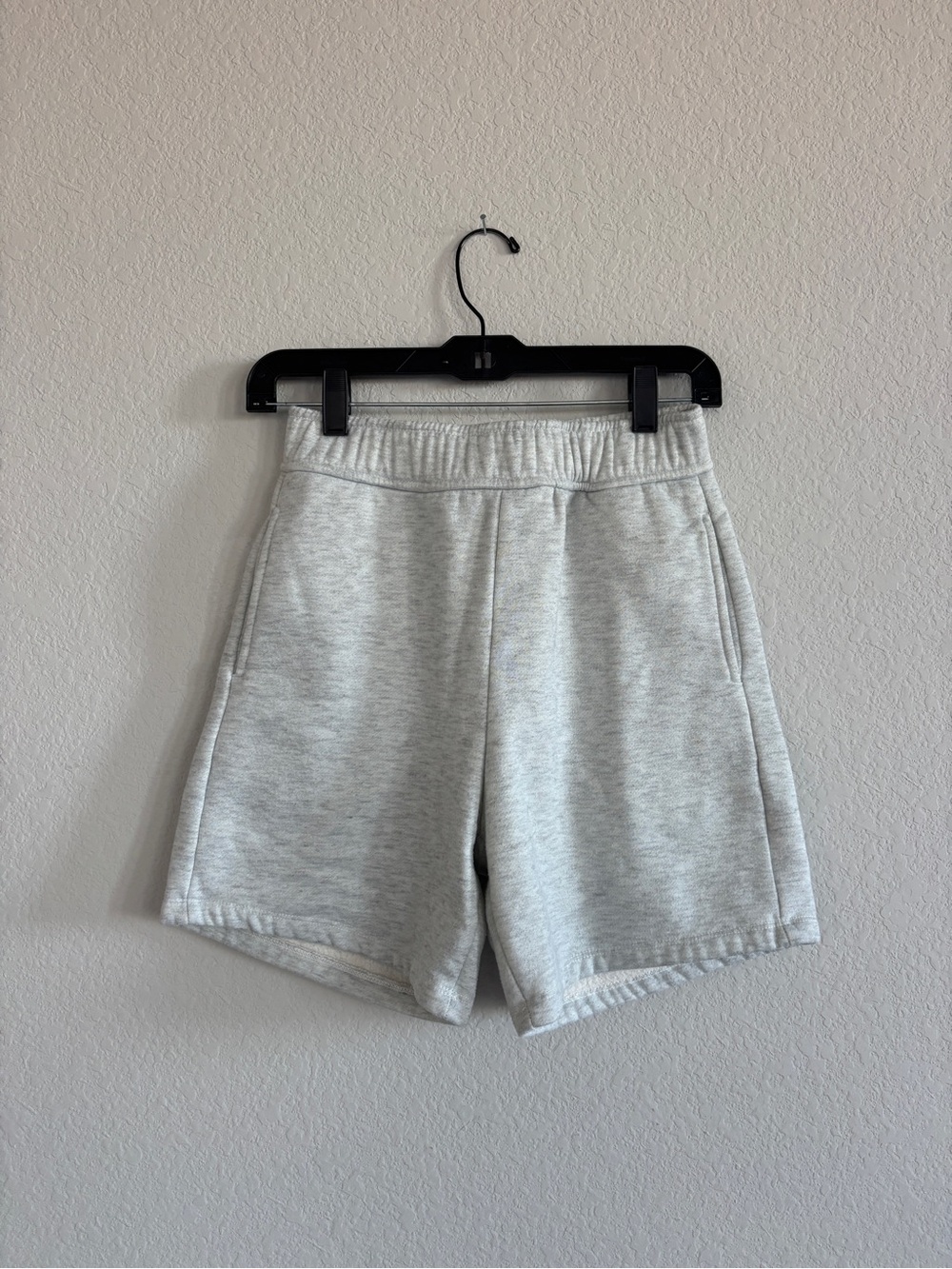 Princess Polly Light Heather Gray Athletic Lounge Shorts